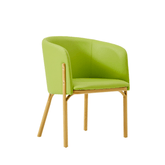 Silla Modern Leather Leisure Dining Room Side Armchair - Gavisco Office Furniture